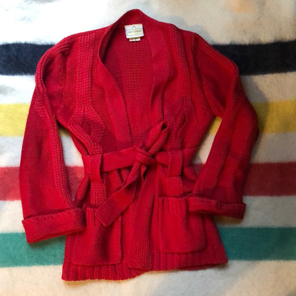 Vintage wool cardigan